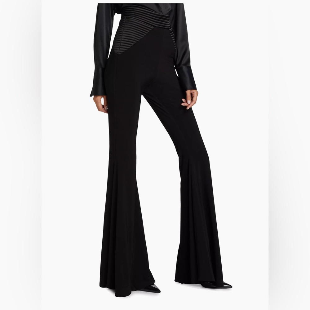 Zhivago Black Flared Women's Fitted Pants, “The Secret Pant”